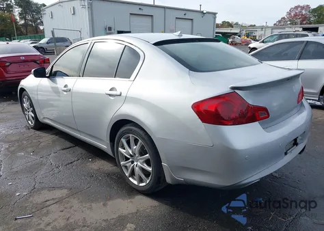 2013 Infiniti G37X из США, поврежденный, VIN JN1CV6AR1DM767615